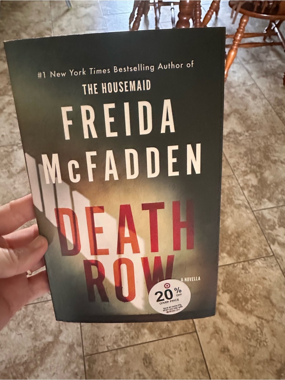 Death Row Paperback Book - Black and Red